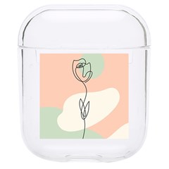 One Line Drawing Hard Pc Airpods 1/2 Case by Givinglala