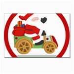 Christmas Santa Claus Postcards 5  x 7  (Pkg of 10) Front