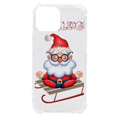 Santa Glasses Yoga Chill Vibe Iphone 13 Mini Tpu Uv Print Case by Sarkoni