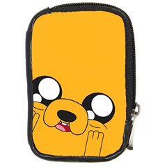 Adventure Time Cartoon Face Funny Happy Toon Compact Camera Leather Case by Bedest