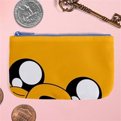 Adventure Time Cartoon Face Funny Happy Toon Large Coin Purse by Bedest