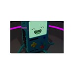 Bmo In Space  Adventure Time Beemo Cute Gameboy Sticker Rectangular (100 pack) Front