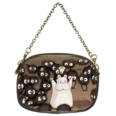 Cute Anime Scenery Artwork Fanart Chain Purse (one Side) by Bedest