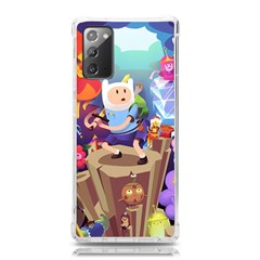 Cartoon Adventure Time Finn Princess Bubblegum Lumpy Space Samsung Galaxy Note 20 Tpu Uv Case by Bedest