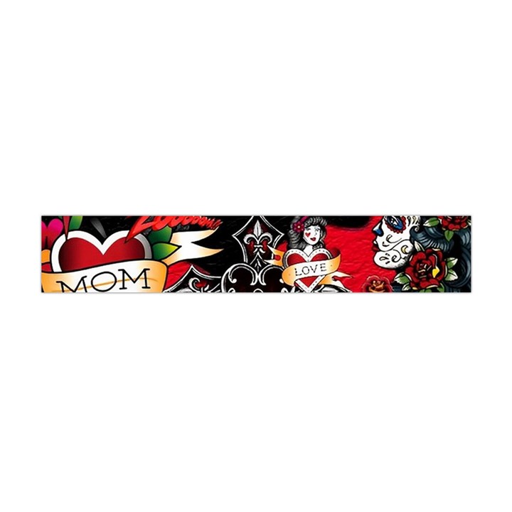 Graffiti Tatoo Skate Art Boom Premium Plush Fleece Scarf (Mini)