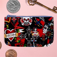 Graffiti Tatoo Skate Art Boom Large Coin Purse by Bedest