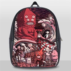 Adventure Time Cartoon School Bag (large) by Bedest