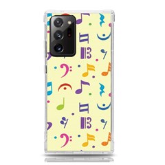 Seamless Pattern Musical Note Doodle Symbol Samsung Galaxy Note 20 Ultra Tpu Uv Case by Hannah976