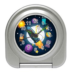 Spaceship Astronaut Space Travel Alarm Clock by Hannah976