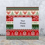 Ugly Sweater Merry Christmas  White Box Photo Frame 4  x 6  Front