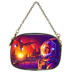 Far Future Human Colonization Chain Purse (one Side) by Hannah976