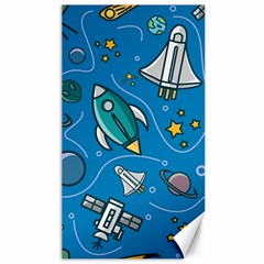 About Space Seamless Pattern Canvas 40  X 72  by Hannah976