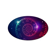 Time Machine Sticker Oval (100 Pack) by Hannah976