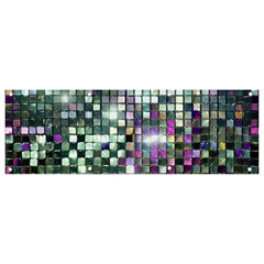 Disco Mosaic Magic Banner And Sign 9  X 3  by essentialimage365