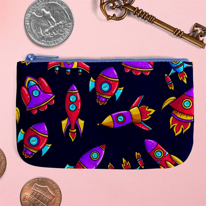 Space Patterns Large Coin Purse