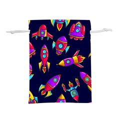 Space Patterns Lightweight Drawstring Pouch (l) by Hannah976