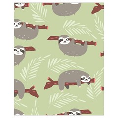 Sloths Pattern Design Drawstring Bag (small) by Hannah976