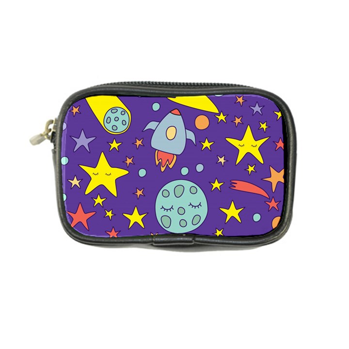 Card With Lovely Planets Coin Purse