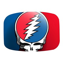 Grateful Dead Big Skull Mini Square Pill Box by Bedest