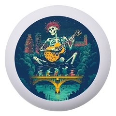 Grateful Dead Singing Skeleton Dento Box With Mirror by Bedest