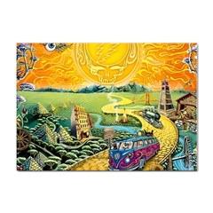 Grateful Dead Golden Road Sticker A4 (100 Pack) by Bedest