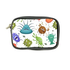 Dangerous Streptococcus Lactobacillus Staphylococcus Others Microbes Cartoon Style Vector Seamless P Coin Purse by Ravend