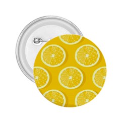 Lemon Fruits Slice Seamless Pattern 2 25  Buttons by Ravend