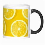 Lemon Fruits Slice Seamless Pattern Morph Mug Right