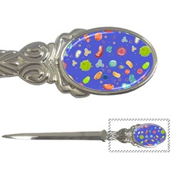 Virus Seamless Pattern Letter Opener by Ravend