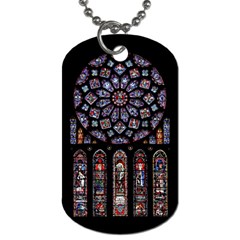 Photos Chartres Rosette Cathedral Dog Tag (two Sides) by Bedest