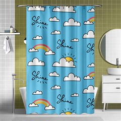 Sky Pattern Shower Curtain 48  X 72  (small)  by Apen