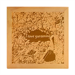 Garden Lover Wood Photo Frame Cube by TShirt44