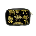 Maya Style Gold Linear Totem Icons Coin Purse Back