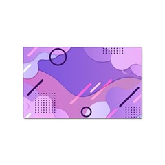 Colorful Labstract Wallpaper Theme Sticker (rectangular) by Apen