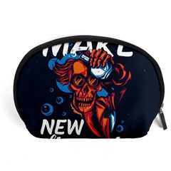 Make Devil Discovery  Accessory Pouch (large) by Saikumar