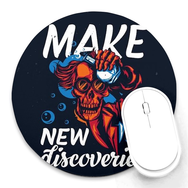 Dont fear Round Mousepad