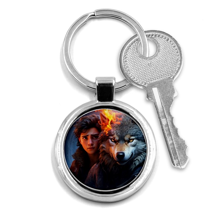 Be fearless Key Chain (Round)