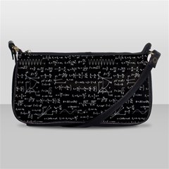 Math Equations Formulas Pattern Shoulder Clutch Bag by Ravend