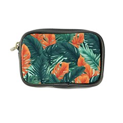 Green Tropical Leaves Coin Purse by Jack14