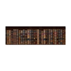 Old Bookshelf Orderly Antique Books Sticker (bumper) by Cendanart