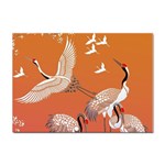 Japanese Crane Painting Of Birds Sticker A4 (100 pack) Front