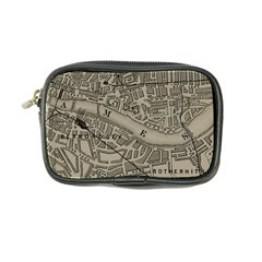 Vintage London Map Coin Purse by Cendanart