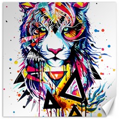 Lion  Canvas 16  X 16  by saad11