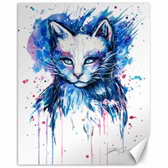 Cat Canvas 16  X 20  by saad11