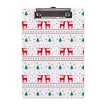 Christmas A5 Acrylic Clipboard Front