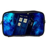 Tardis Doctor Who Space Galaxy Toiletries Bag (Two Sides) Back