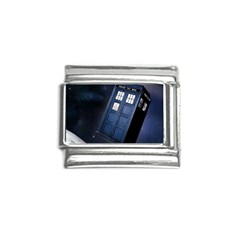 Tardis Doctor Who Planet Italian Charm (9mm) by Cendanart