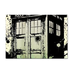 Doctor Who Tardis Sticker A4 (100 Pack) by Cendanart