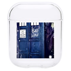 Bad Wolf Tardis Doctor Who Hard Pc Airpods 1/2 Case by Cendanart