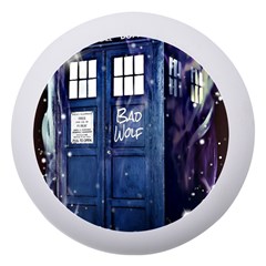 Bad Wolf Tardis Doctor Who Dento Box With Mirror by Cendanart